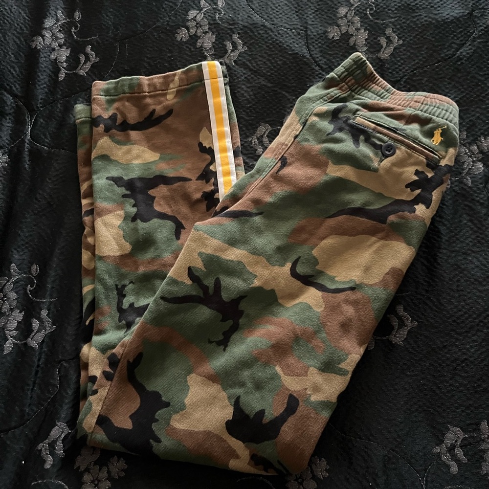 Boys Ralph Lauren Camouflage Sweatpants